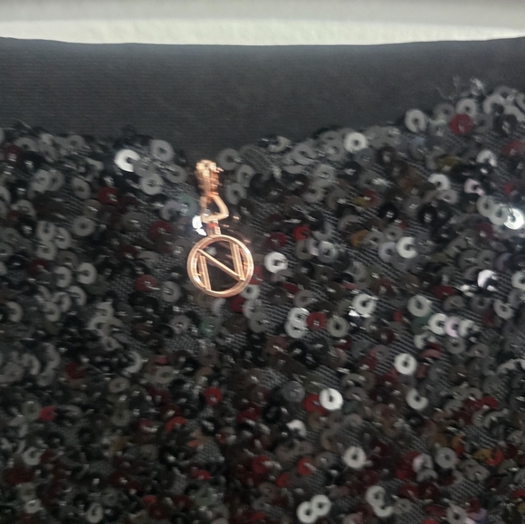 NWT Nookie Black Sequin Smoke Show Maxi Skirt Medium - Picture 6 of 6